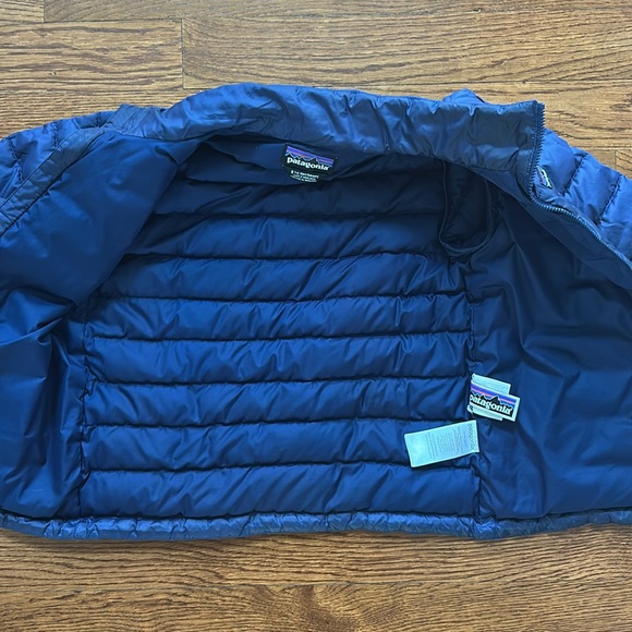 Patagonia Puffer Jacket Navy Size 7 - Picture 6 of 7